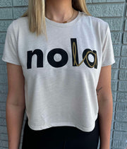NO, LA | Ladies Crop Top